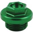 thumbnail image 1 of Works Connection Oil Filler Plug Green for Kawasaki KLX450R 2008-2009, 1 of 1