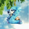 thumbnail image 2 of Sea Turtle Ornament Letter Turtle Shaped Cute Ornament Desk Shelf Gift, 2 of 2