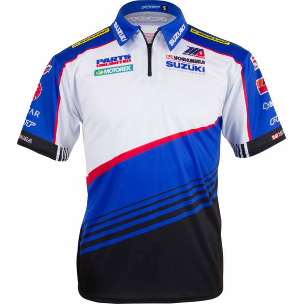 Pilot Motosport Yoshimura Suzuki Factory Racing Team Crew Shirt ...