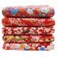 thumbnail image 2 of Conjunto de 5 telas acolchadas cuadradas, paquetes de tela transpirable resistente, estilo japonés para manualidades en el hogar, para hacer tu, 2 of 9
