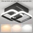 thumbnail image 3 of Techo LED 18W 3 CCT 3000K 4500K 6000K Elegante Moderno Para, 3 of 8