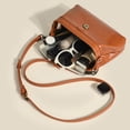 thumbnail image 4 of unbranded Messenger De Cuero Marrón Para Mujer Con Estilo Vintage Y Correa Ajustable, 4 of 8