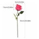 thumbnail image 4 of Flor de rosa artificial realista, rama de flor de seda falsa para el hogar, la oficina, la boda, la mesa de centro, jarrón DIY, decoración de flores artificiales, 4 of 7