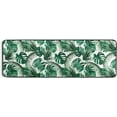 thumbnail image 5 of Dreamtimes Summer Palm Leaves Hallway Runner Rug 2'x6' Kitchen Rug with Rubber Backing Tropical Rainforest Non Slip Entryway Rug Runner Washable Soft Area Rug for Hallway Bedroom Kitchen Decor, 5 of 6