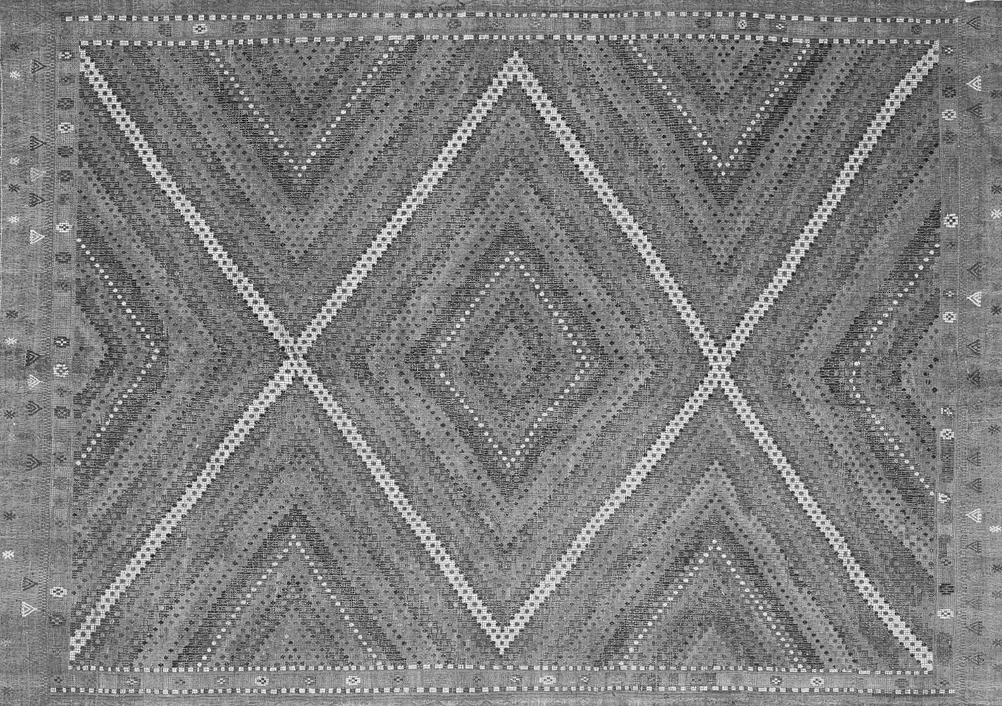 Ahgly Company Indoor Rectangle Southwestern Gray Country Area Rugs, 7