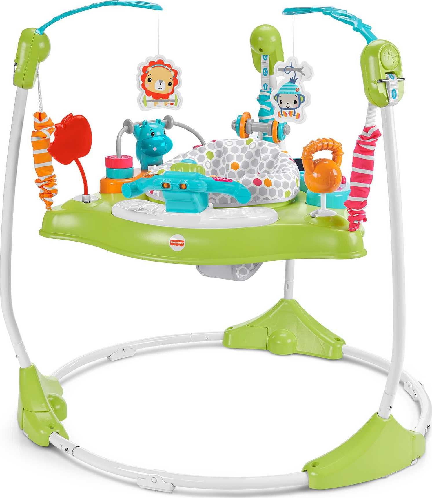 FisherPrice Baby Bouncer Fitness Fun Folding Jumperoo Activity Center