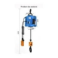 thumbnail image 5 of Portable Electric Hoist Electric Winch Wireless Remote Control Small Crane Home Decoration Crane Portable Lifting Winch ,Outstanding Load Capacity, 5 of 5