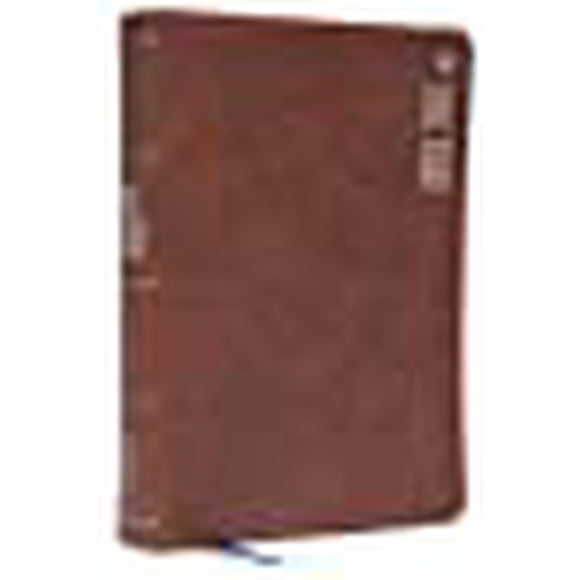 NET, The TEXT Bible, Leathersoft, Brown, Comfort Print: Uncover the message between God, humanity, and you