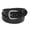 Black, variant on Men's Big & Tall Leather Bridle Belt with Hidden Elastic
