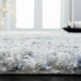 thumbnail image 4 of SAFAVIEH Berber Major Abstract Shag Area Rug, Ivory/Grey, 5'3" x 7'6", 4 of 8