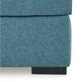 thumbnail image 5 of Roundhill Furniture 2-Piece Contemporary Polyester Sofa And Loveseat Set, Teal, 5 of 10