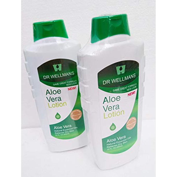 DR WELLMANS Aloe Vera Body Lotion Ideal For Men and Women (PACK Of 2