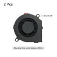 thumbnail image 3 of Ventilador de Enfriamiento DC Sin-Escobillas Unique Bargains 6015 60x60x15mm DC5V 0.2A para Laptop CPU GPU 2uds, 3 of 7