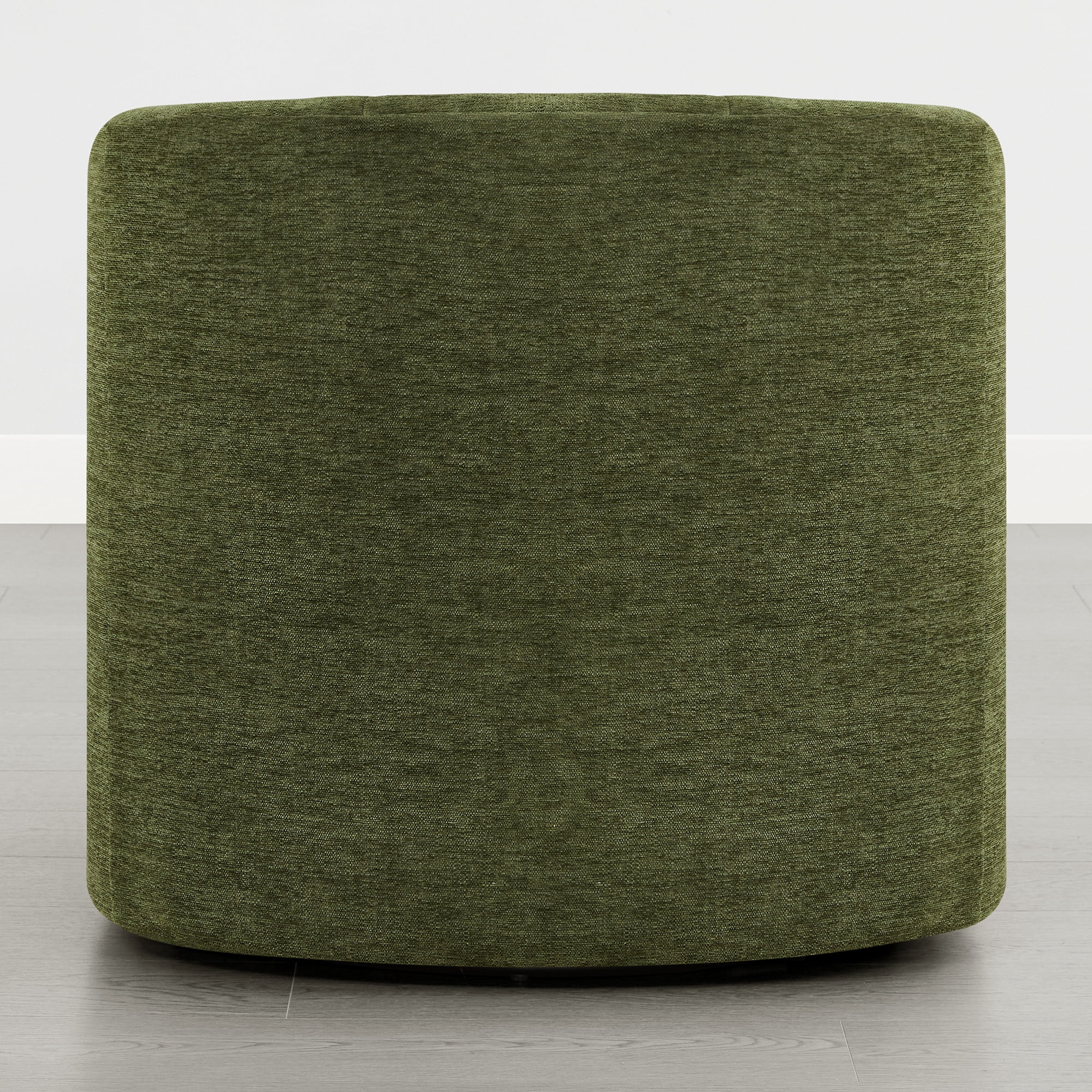 Spruce & Spring Swivel Accent Chair for Living Room, Barrel Armchair for Bedroom Reading Nook, Green