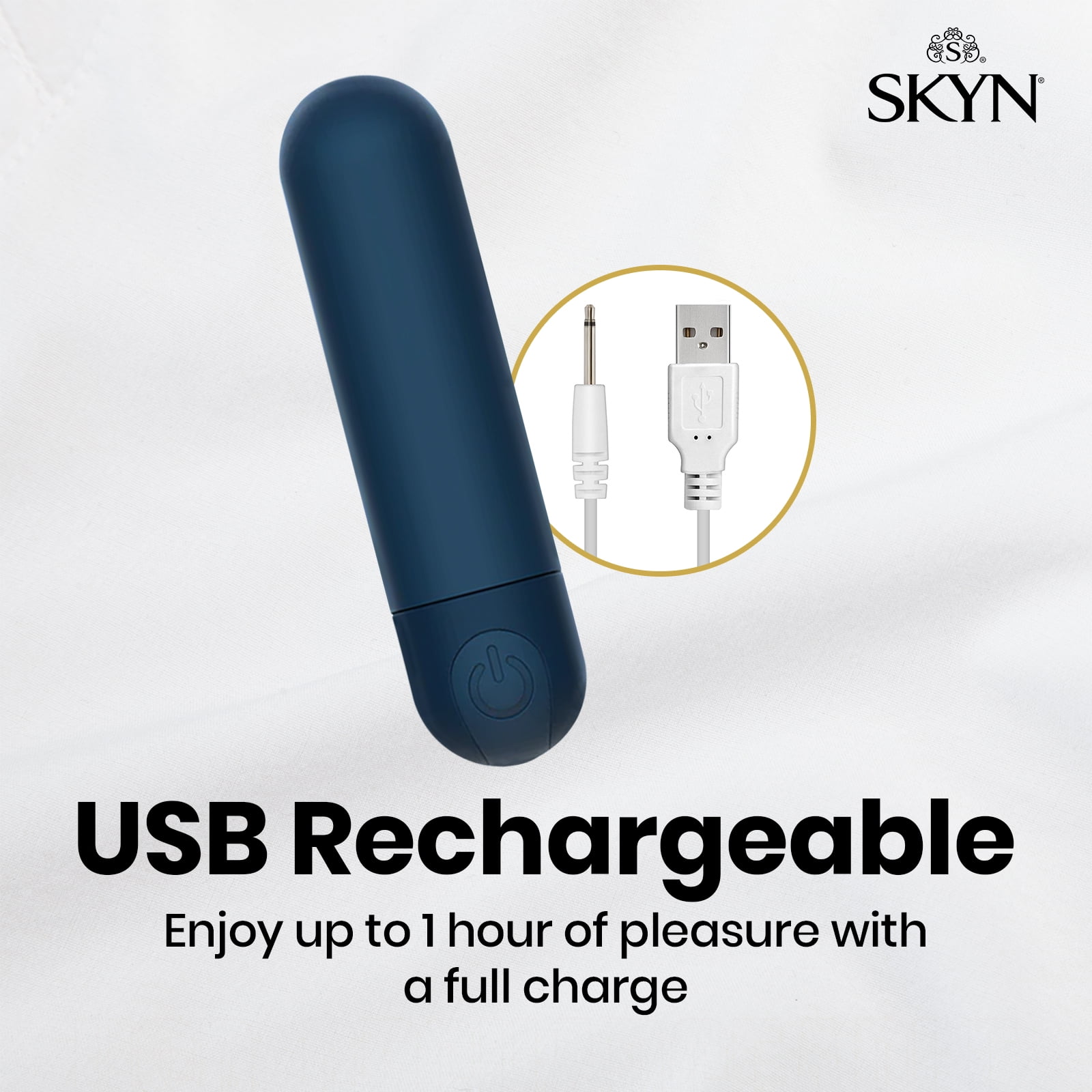 skyn pulse vibrating bullet SKYN® Shiver™ Personal Massager, this quiet but powerful Massager main image 0
