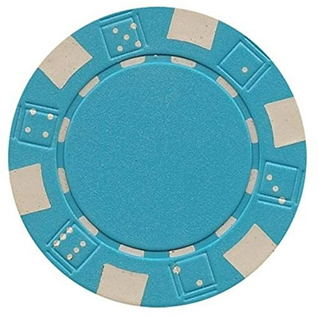Fichas de póker DA VINCI 50 Clay Composite, 11,5 g, azul claro