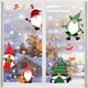 thumbnail image 5 of 1/5 piezas 2023 NUEVAS 30 × 20 cm Decoraciones navideñas Papá Noel Alce Pegatinas electrostáticas Decoración de ventanas de vidrio para habitaciones de fiestas navideñas, 5 of 5