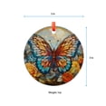 thumbnail image 5 of Colorful Butterfly Ornament, Artistic Home Decor, Window Hanging, Butterfly ornament gift, Holiday Keepsake, Xmas Tree Hanging Decoration, Seasonal Gift Idea, Collectible Ornament, 5 of 5