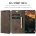 thumbnail image 4 of Decase for Samsung Galaxy S24 Plus Wallet Case,Flip Magnetic Closure PU Leather Wallet Card Holder Kickstand,Rugged Shockproof Anti-Fingerprint Full Body Protection Phone Cover Case,Coffee, 4 of 9
