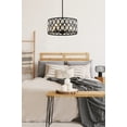 thumbnail image 5 of 5 Light Chandelier In Metropolitan Style 19.75 Inches Wide By 9 Inches High-Heirloom Brass Finish Z-Lite 6010-20Hb, 5 of 7