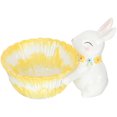 thumbnail image 1 of HLONK Easter Dish Ceramic Tableware Basket Bunny Candy Bowl Desktop Decoration, 1 of 8