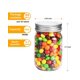 thumbnail image 4 of Frascos de vidrio Rainforce de 12 oz, paquete de 20, con tapas y etiquetas, 4 of 7