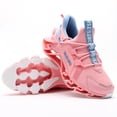 thumbnail image 2 of Women Shoes Sport Running Tennis Athletic Walking Shoes Gym Runner Trail Shoes Pink Blue Size 8.5, 2 of 8