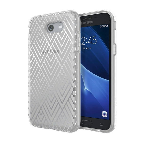 Samsung Galaxy J3 17 Case Incipio Scratch Resistant Design Series Silver Prism Case For Samsung Galaxy J3 17 Walmart Com Walmart Com