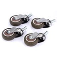 thumbnail image 2 of Casters Wheels, 2in Universal Swivel Caster Wheel TPE Rubber  For Trolley For  Equipment, 2 of 8