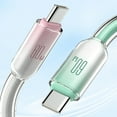 thumbnail image 6 of 60W Ice Crystal Fast Charging Cord Double End Type C Data Cable Power Supply Wire with Multi Device Compatibility, 6 of 14