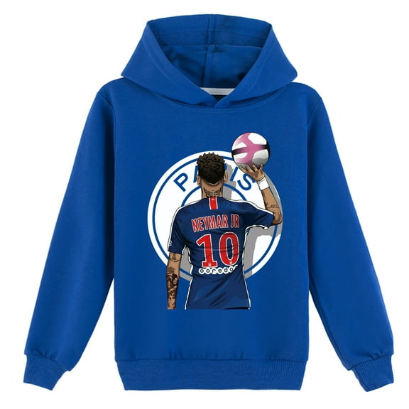 Children's Graphic Sweatshirts & Hoodies Neymar Pullover Hooded Casual Sport Sweatshirt Tops