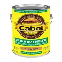 Cabot Semi-Solid New Cedar Oil-Based Oil Stain and Sealer 1 gal.