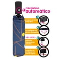 thumbnail image 4 of Paraguas Sombrilla De Bolsillo Automático Azul Rey 16 Varillas, 4 of 4