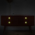 thumbnail image 6 of Easter Fluorescent Drawer Pulls with Screws: Round 4-Pack Glow-in-the-Dark Knobs for Cabinets, Wardrobes, and Dressers - Furniture Decor with Door Knobs, Drawer Handles, 6 of 6