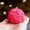 Red, variant on Beeswax Rose Ball Candle