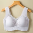 thumbnail image 4 of Lixiuxyad Running Bras for Women Women's Front Side Buckle Lace Edge Without Steel Ring Movement Seamless Gathering Adjustment Yoga Sleep Large Bra, 4 of 5