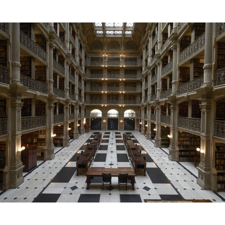 

Print: George Peabody Library Formerly The Library Of The Peabody