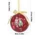 thumbnail image 3 of onlyliua Artículos En Liquidación Pegatinas Navideñas, Bolas de Espuma, Muñeco de Nieve, Árbol de Navidad, Escaparate, Patio, Escalera, Sala de Estar, Decoración Colgante, 3 of 6