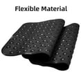 Lockways Bath tub Mat Rubber Bath Shower Mats for Bathtubs Slip & Mold