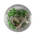 thumbnail image 3 of Rosario Artesanal de Cristal San Judas Tadeo Verde Genérico No aplica, 3 of 5