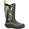 Children's Muck Boots Hale Hunting Boot Black/Toxic Camo 5 M