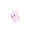 Pink, variant on Ouuluon Set of 10 Luminous Reindeer Figurines, Glow in Dark Resin Tabletop Ornaments for Christmas Party Decor