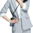 thumbnail image 2 of Mobile Phone Neck Rope Adjustable Metal Snap Buckle Anti-lost Holder Lanyard with Adhesive Card Outdoor Travel Hiking B, 2 of 5