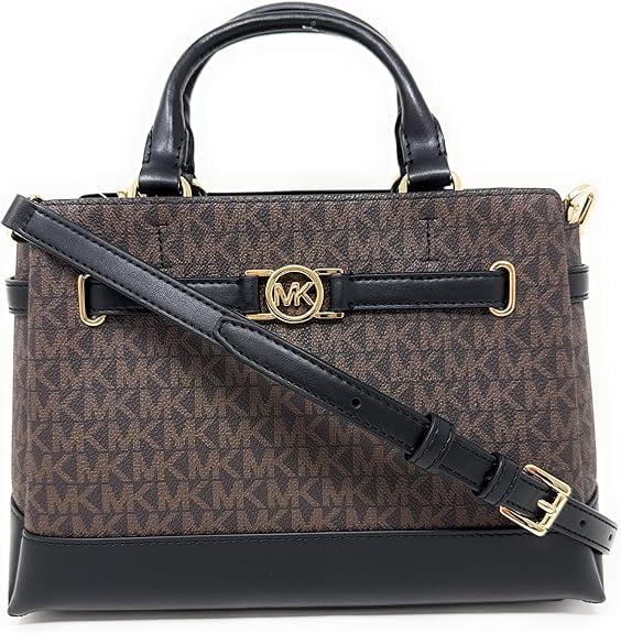 Y*K様 MICHAEL KORS MKロゴトートバッグ ネイビー Michael Kors Medium Top Zip Tote Bag (Navy Blue Multi