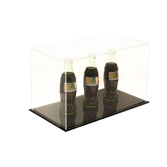 Acrylic Deluxe Clear Display Case - Medium Rectangle Box 15" x 8" x 9" (A013-DS)