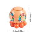 thumbnail image 3 of 2-in-1 Octopus Magic Bean Fidget Cube, Double-Sided Rotating Puzzle Spinner, Spatial Logic Brain Teaser Desk Toy, 3 of 6