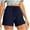 Dark Blue, variant on Womens Boyshorts Underwear Womens Comfy Drawstring Shorts, Casual Elastic Waist Loose Fitting Wide Leg Short Pants, Plus Size Vacation Trendy Loungewear Shorts 2025 4XL
