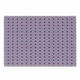 thumbnail image 1 of Mauve Cutting Board, Retro Polka Dots Background Nostalgic Feminine Girls Fashion Pattern, Decorative Tempered Glass Cutting and Serving Board, Small Size, Plum Lilac, by Ambesonne, 1 of 1
