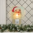 thumbnail image 2 of Northlight 6" Norman Rockwell 'Santa Claus' Glass Christmas Night Light, 2 of 3