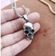 thumbnail image 4 of Collar Para Hombre, Cadena Con Colgante De Calavera, Acero Inoxidable Chapado En Oro 18k, Color Plata O Negro - Joyas Y Complementos Para Hombre, Ideal Como Original, 4 of 5